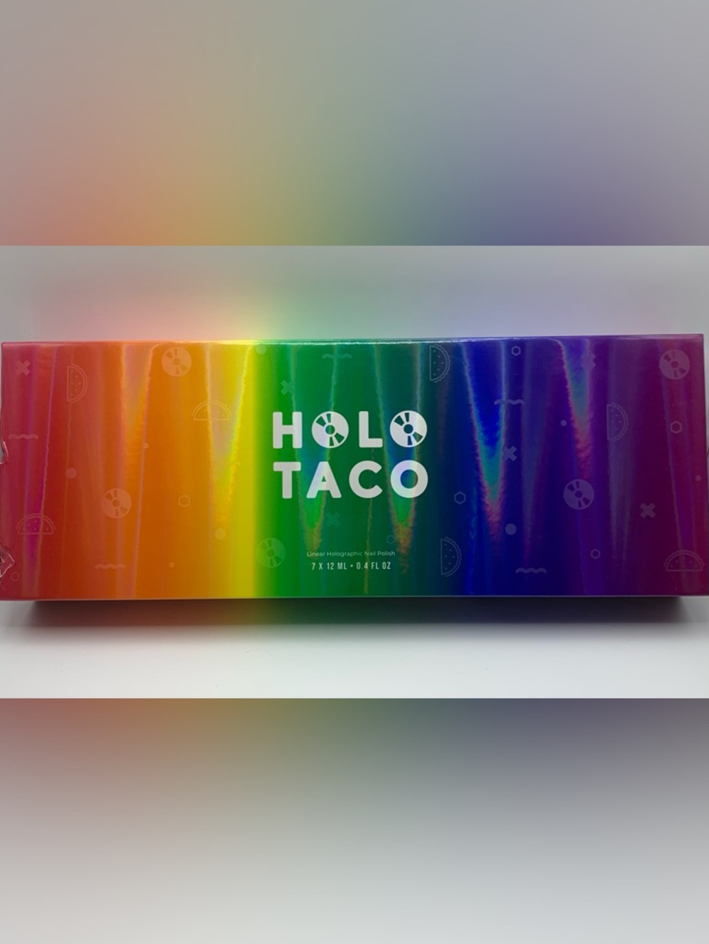 Holo Taco OG Rainbow Box. 
🛑No Polish🛑